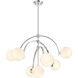 Marias 7 Light 32 inch Polished Chrome Chandelier Ceiling Light