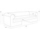 Ionic Meg Ash Sofa