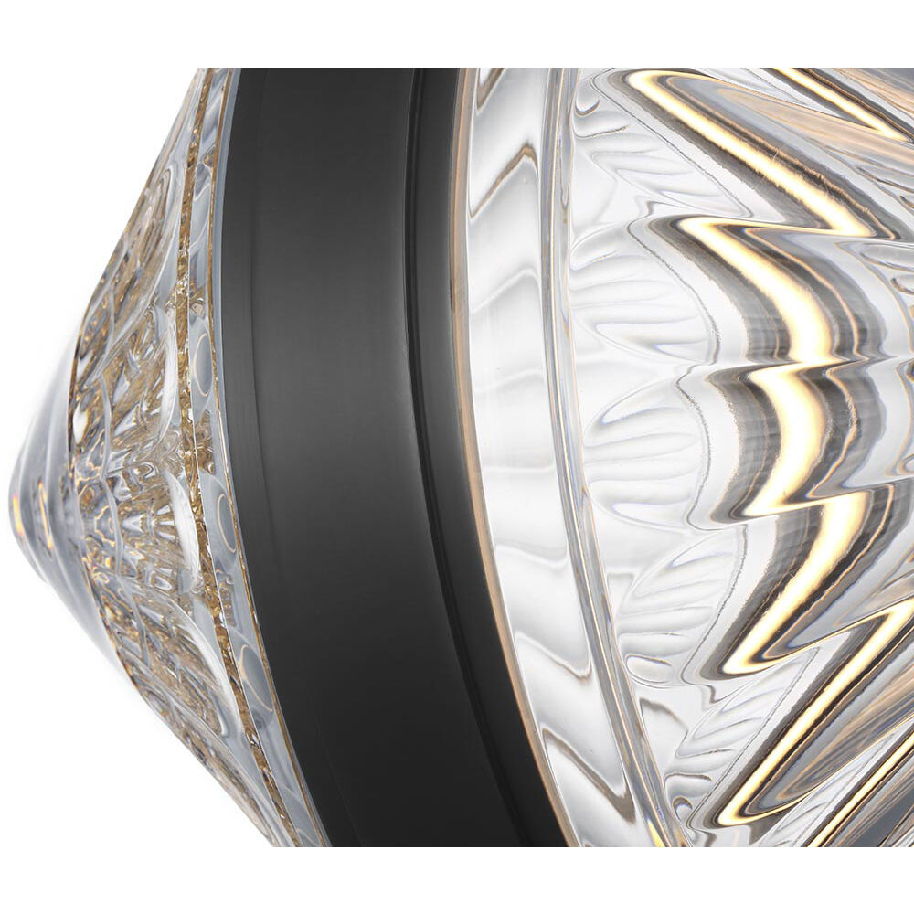 Waterford Copper Coast LED 15 inch Bronze Olive Cut Pendant Ceiling Light