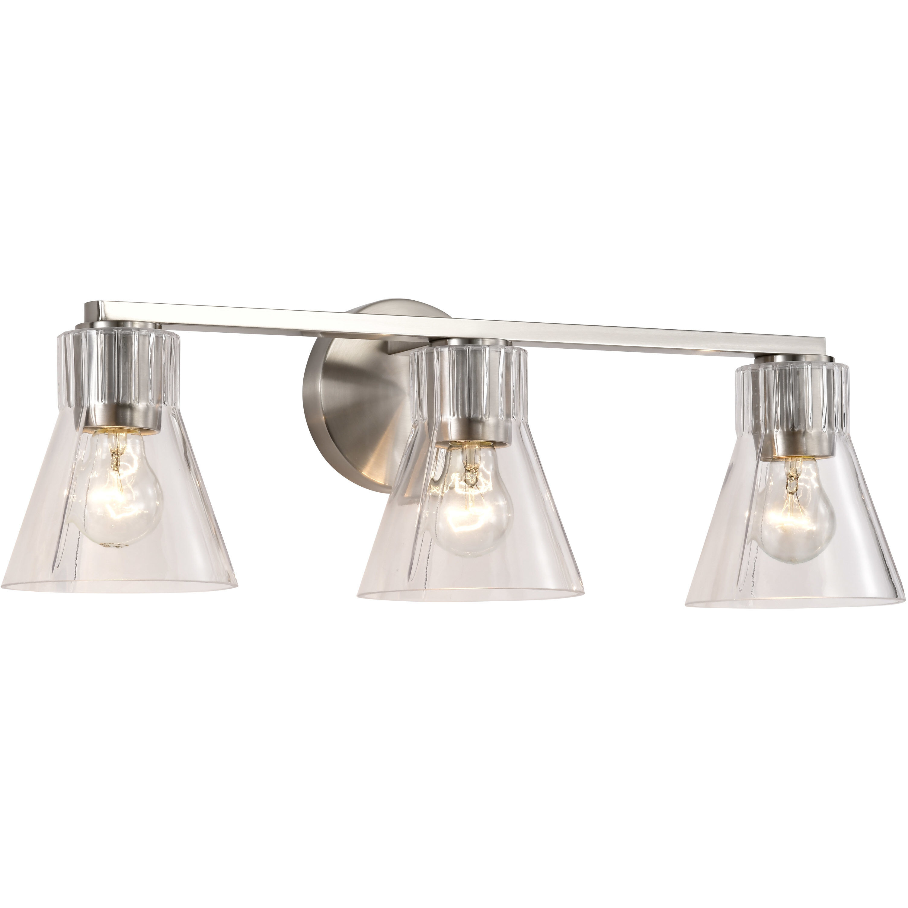 Gianna 24 inch Brushed Nickel Vanity Wall Light
