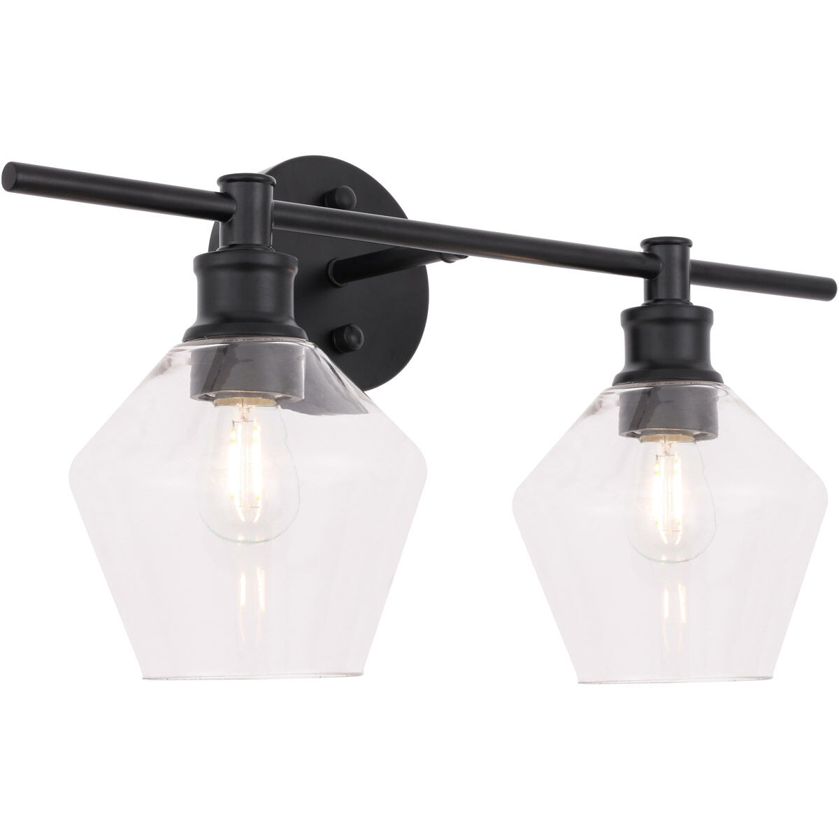 Rochester 2 Light 19 inch Black Wall sconce Wall Light