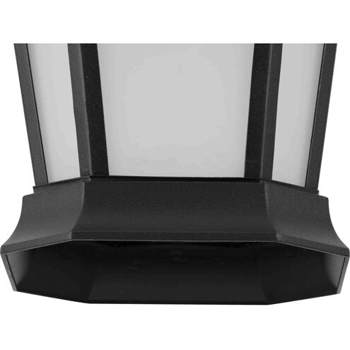 Crawford 1 Light 17 inch Textured Black Outdoor Wall Lantern, Medium