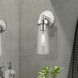 Ludlow 1 Light 4 inch Brushed Nickel ADA Single Sconce Wall Light, Single