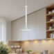 Alora Mood Issa LED 5.63 inch White Pendant Ceiling Light