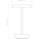 Halo 10.39 inch Matte Black Interior Portable Light