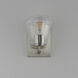 Geode 1 Light 5.25 inch Satin Nickel Wall Sconce Wall Light