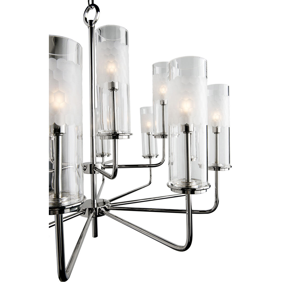 Wentworth 12 Light 25 inch Polished Nickel Chandelier Ceiling Light