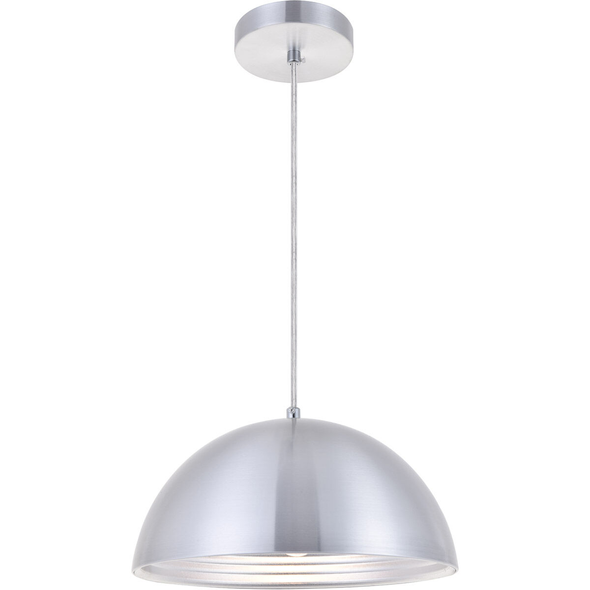 Circa 1 Light 11.5 inch Burnished Nickel Pendant Ceiling Light