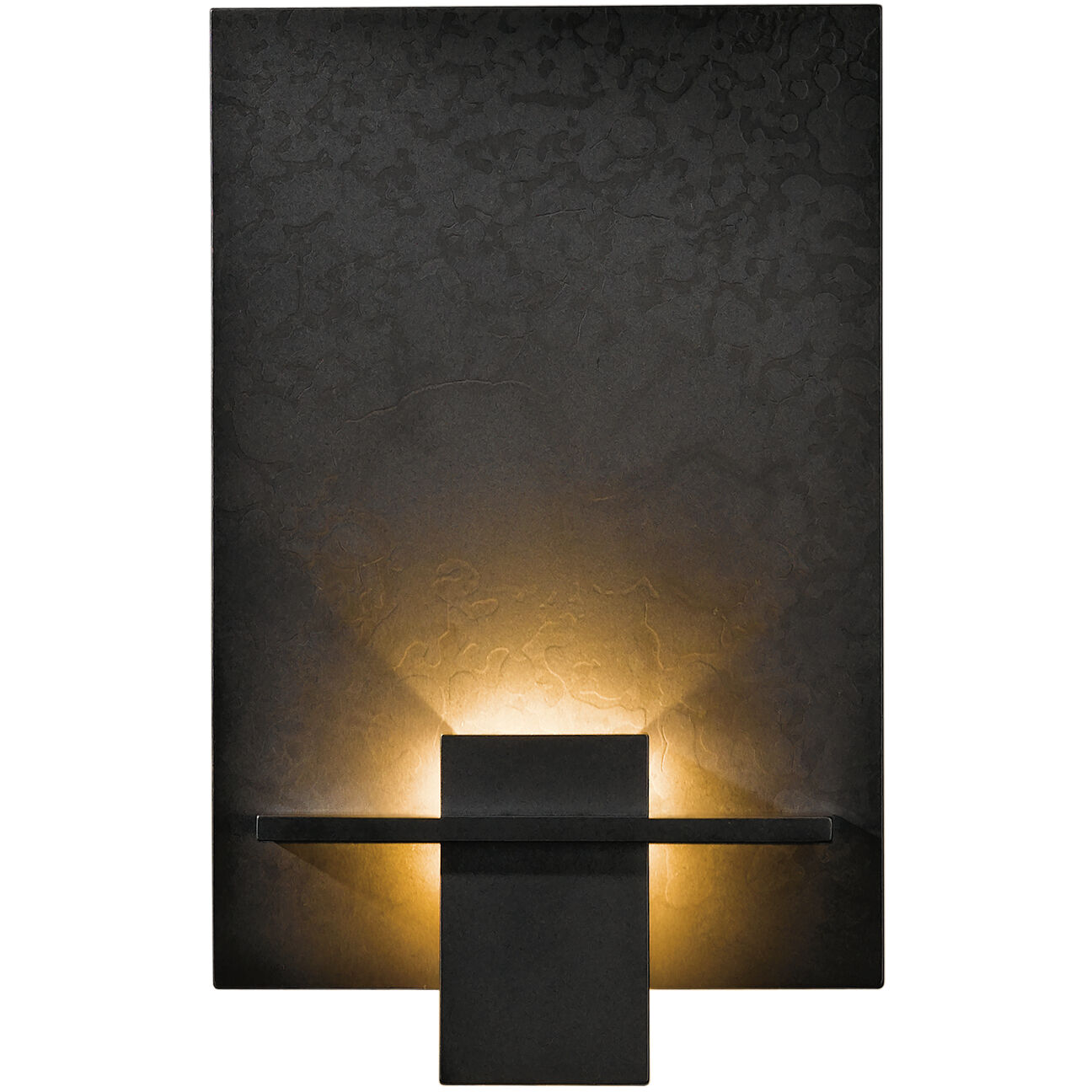 Aperture 1 Light 8.1 inch Dark Smoke ADA Sconce Wall Light in White Art