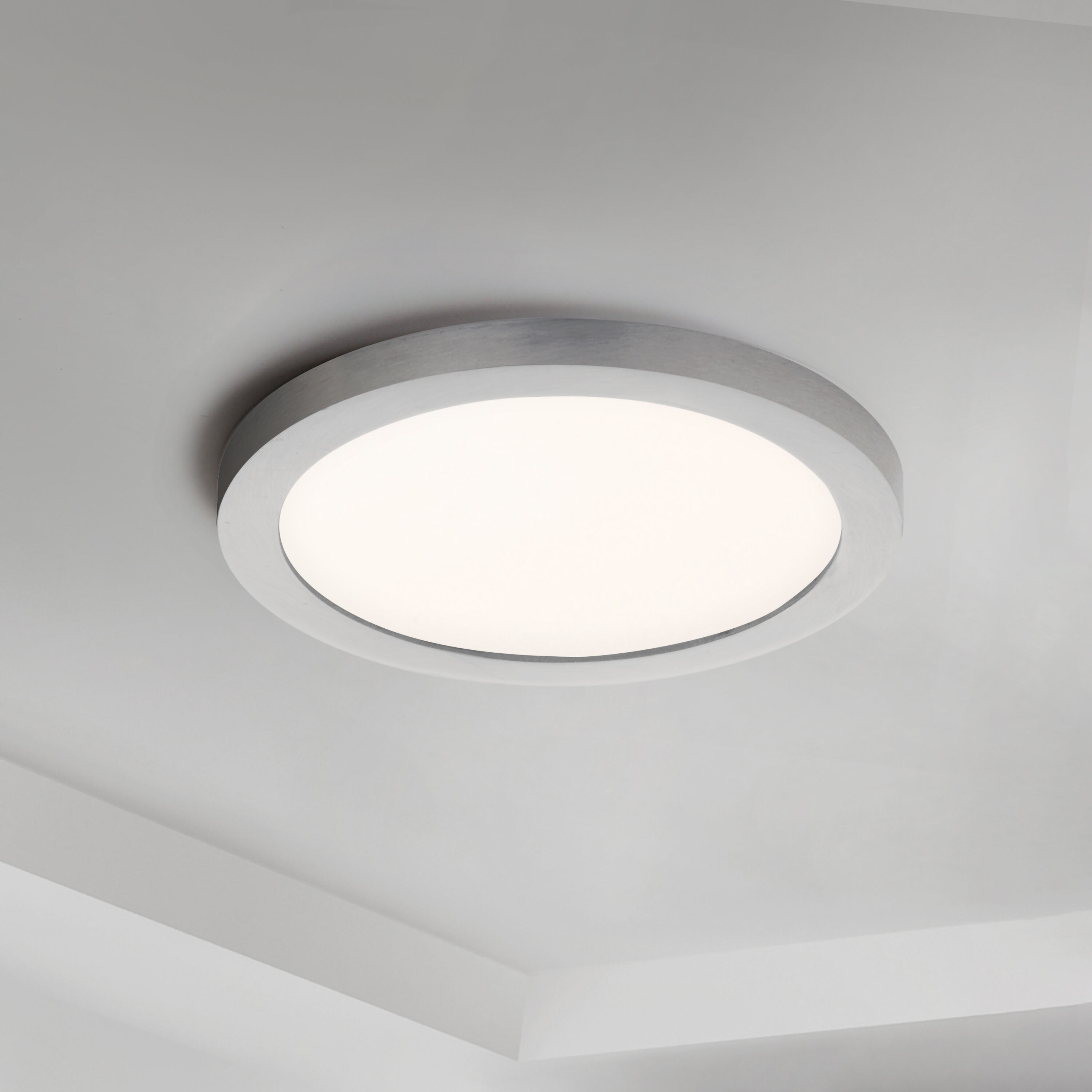 Chip LED 7 inch Satin Nickel Flush Mount Ceiling Light