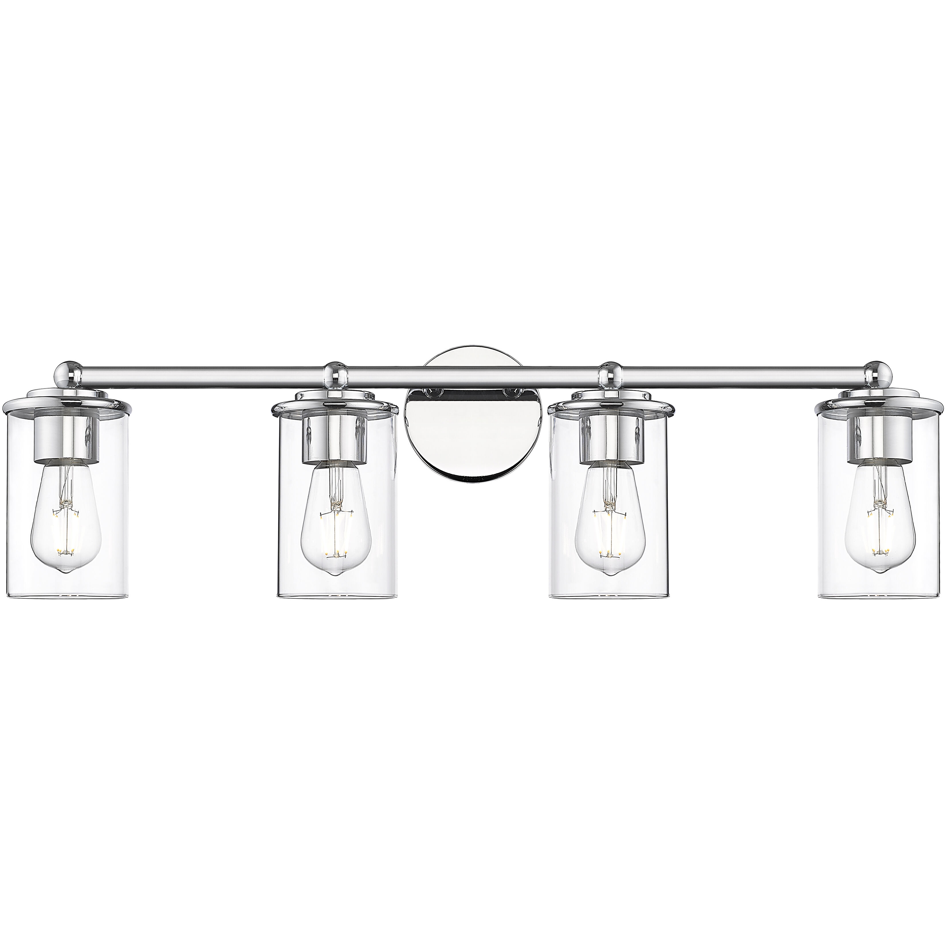 Thayer 4 Light 30.75 inch Chrome Vanity Wall Light