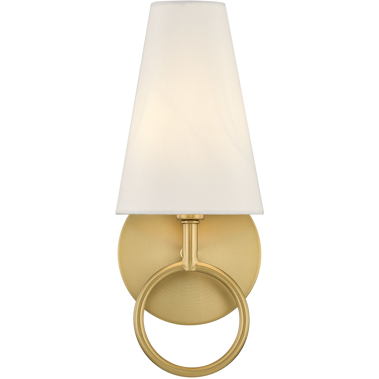 Wilkes 1 Light 5 inch Warm Brass Wall Sconce Wall Light