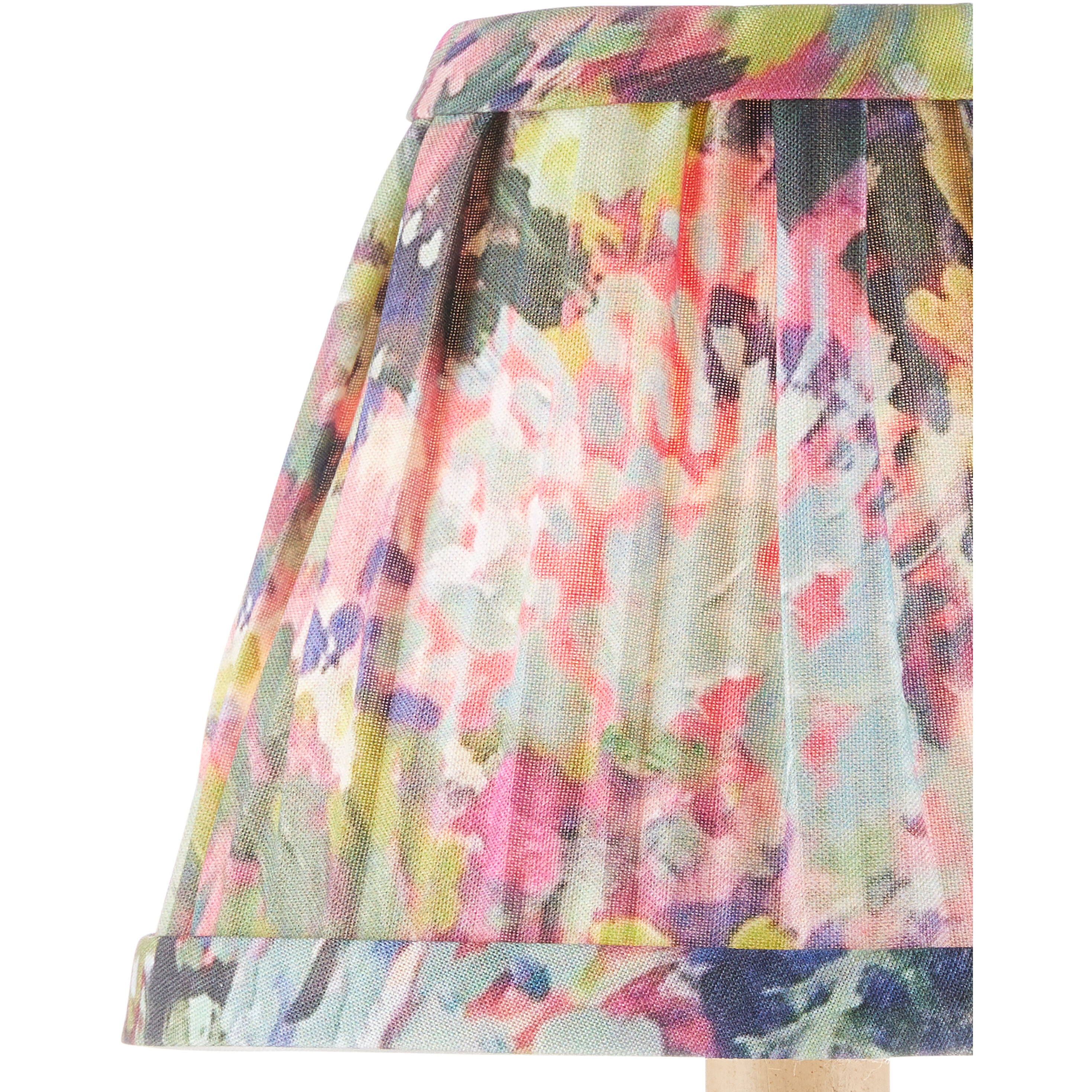 Wildflower Magenta/Green/Blue Tapered Chandelier Shade