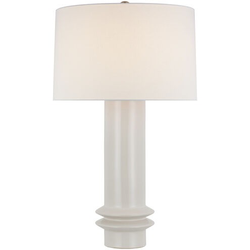 Paloma Contreras Montaigne 29.5 inch 15.00 watt New White Table Lamp Portable Light, Medium