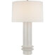 Paloma Contreras Montaigne 29.5 inch 15.00 watt New White Table Lamp Portable Light, Medium