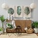 Theta 15.5 inch White Washed Pendant Light Ceiling Light