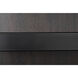 Dido Matte Black Bookcase