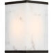 Christiane Lemieux Cleor 7 inch Aged Iron Bath Vanity Wall Light
