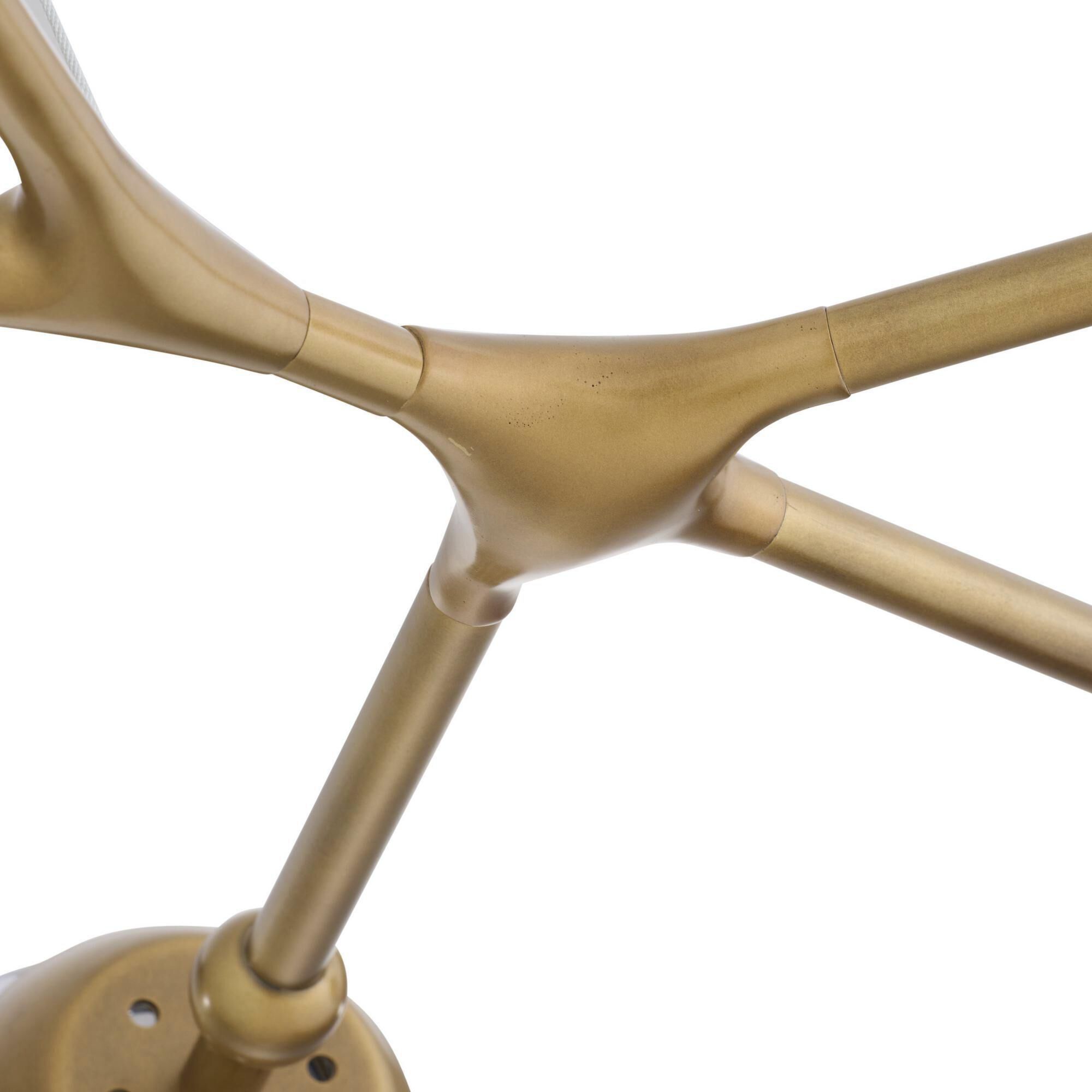 Smyth 9 Light 54 inch Antique Brass Chandelier Ceiling Light