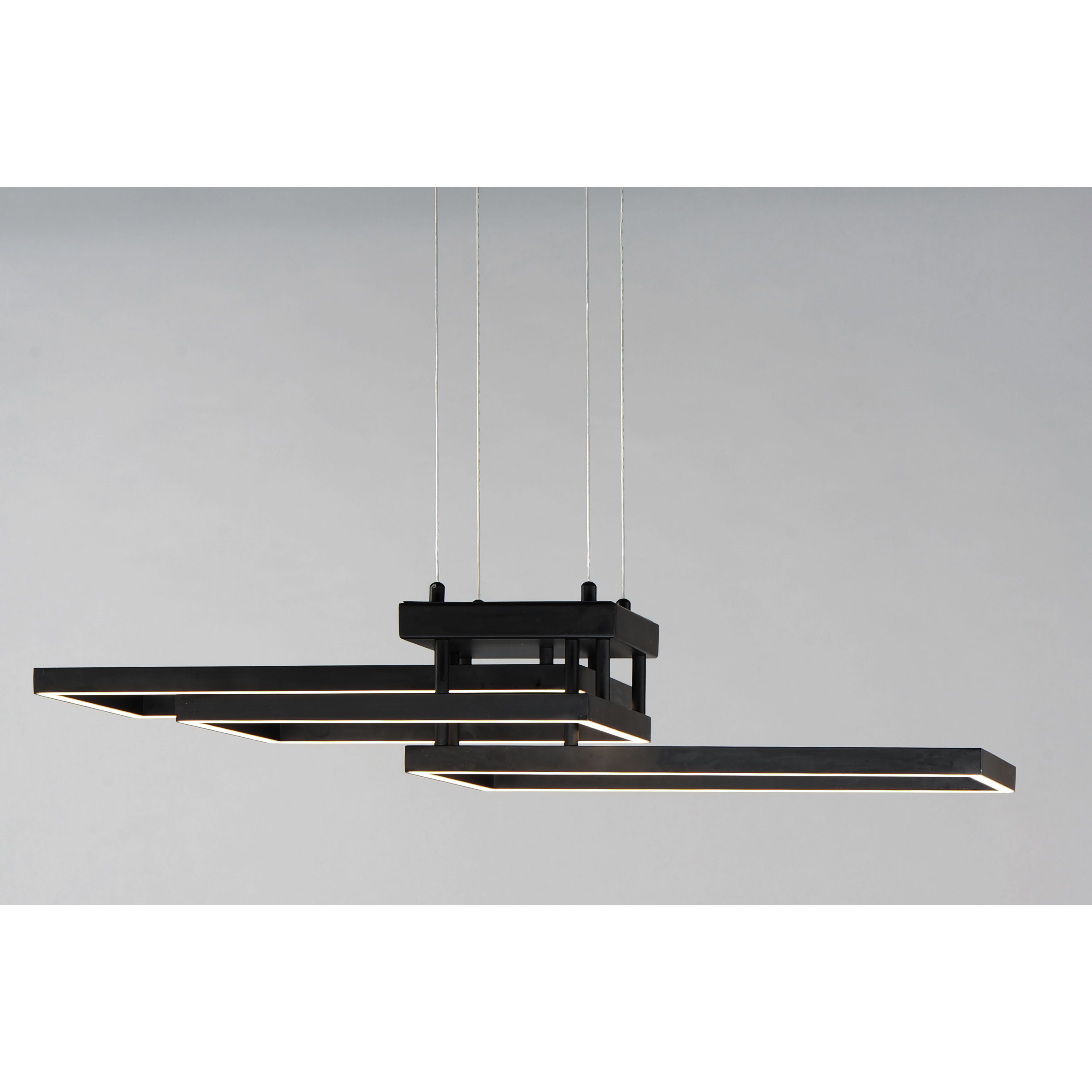 Traverse LED LED 23.5 inch Black Multi-Light Pendant Ceiling Light