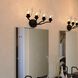 Bellwood 4 Light 28 inch Matte Black Bathroom Light Wall Light