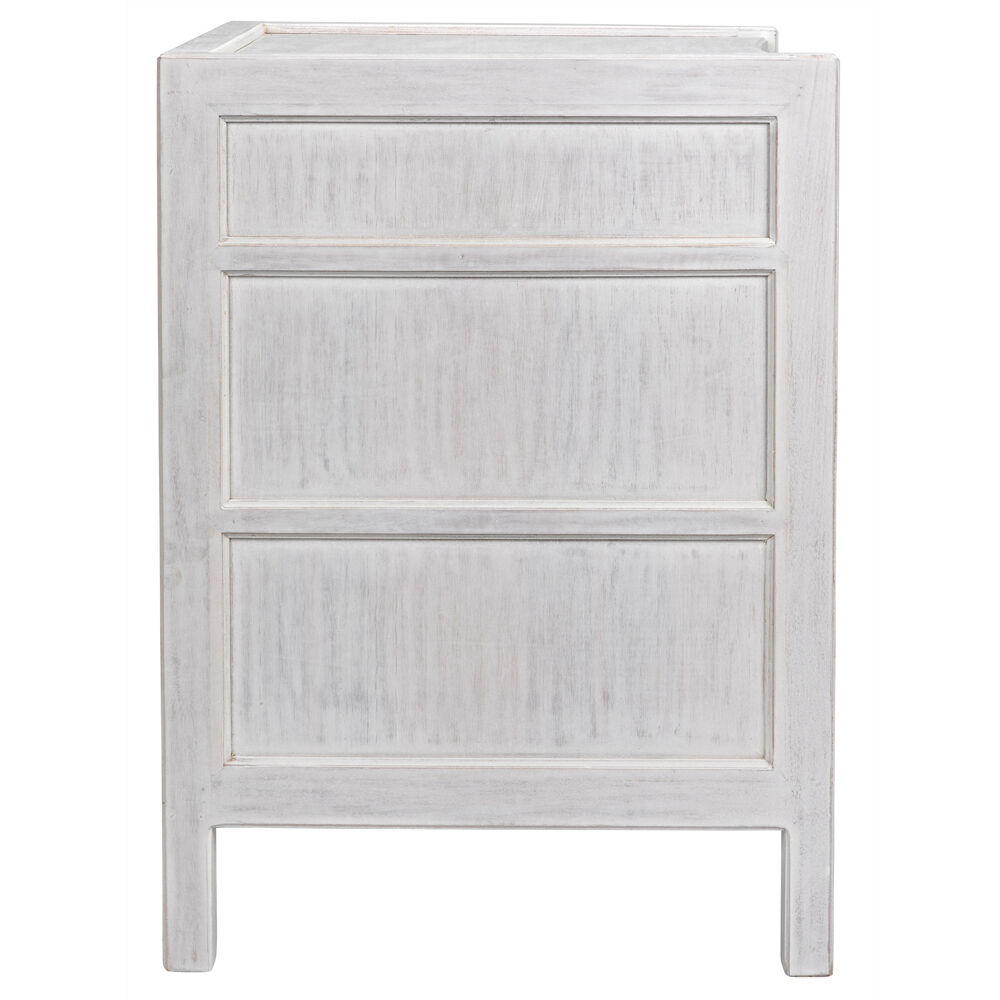 Hampton 31 X 24 inch White Wash Night Stand