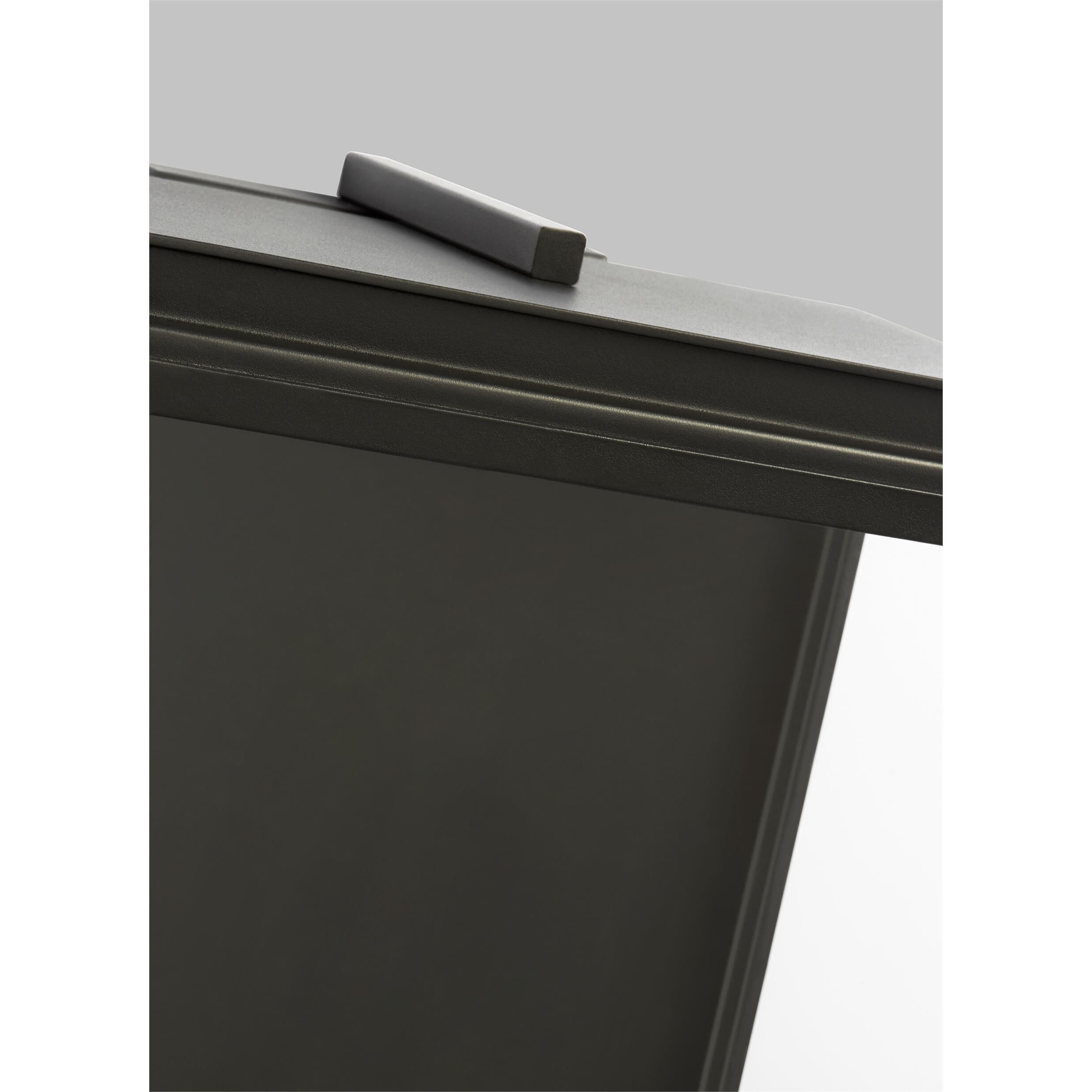 Edgar 1 Light 28.88 inch Textured Black Outdoor Wall Lantern