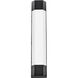 Facet Outdoor Wall Mount in Black