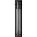 Airis 1 Light 24.3 inch Coastal Black Outdoor Sconce, Medium