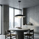 Olivia 1 Light 15.75 inch Matte Black Pendant Ceiling Light