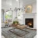Rohan 6 Light 60 inch Matte Black Chandelier Ceiling Light