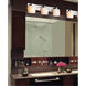 Limoges 3 Light 28 inch Brushed Nickel Bath Bar Wall Light in Waves, Oval, Incandescent