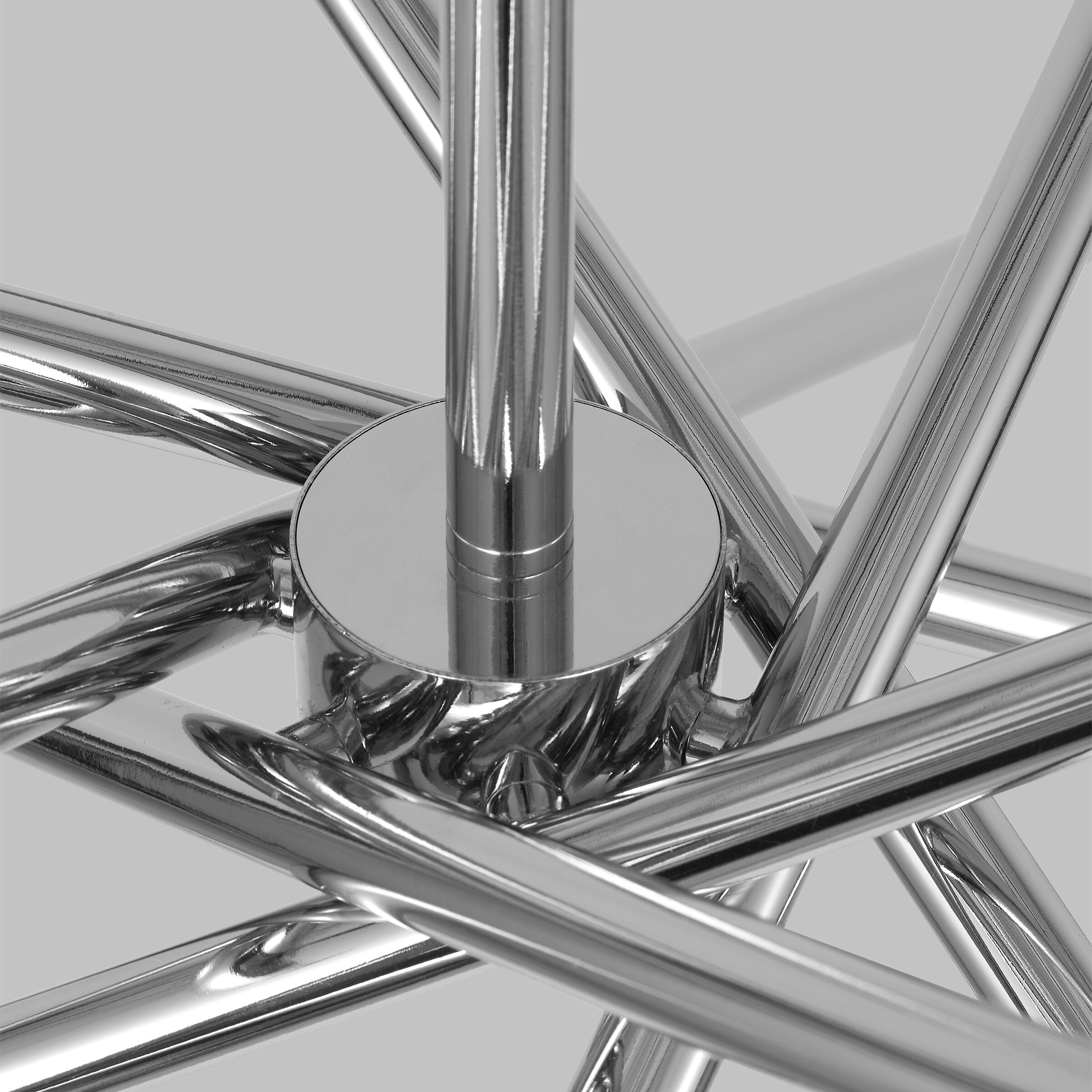 C&M by Chapman & Myers Eastyn 12 Light 36.88 inch Polished Nickel Chandelier Ceiling Light