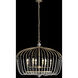 Voliere 6 Light 36 inch Havana Gold Pendant Ceiling Light