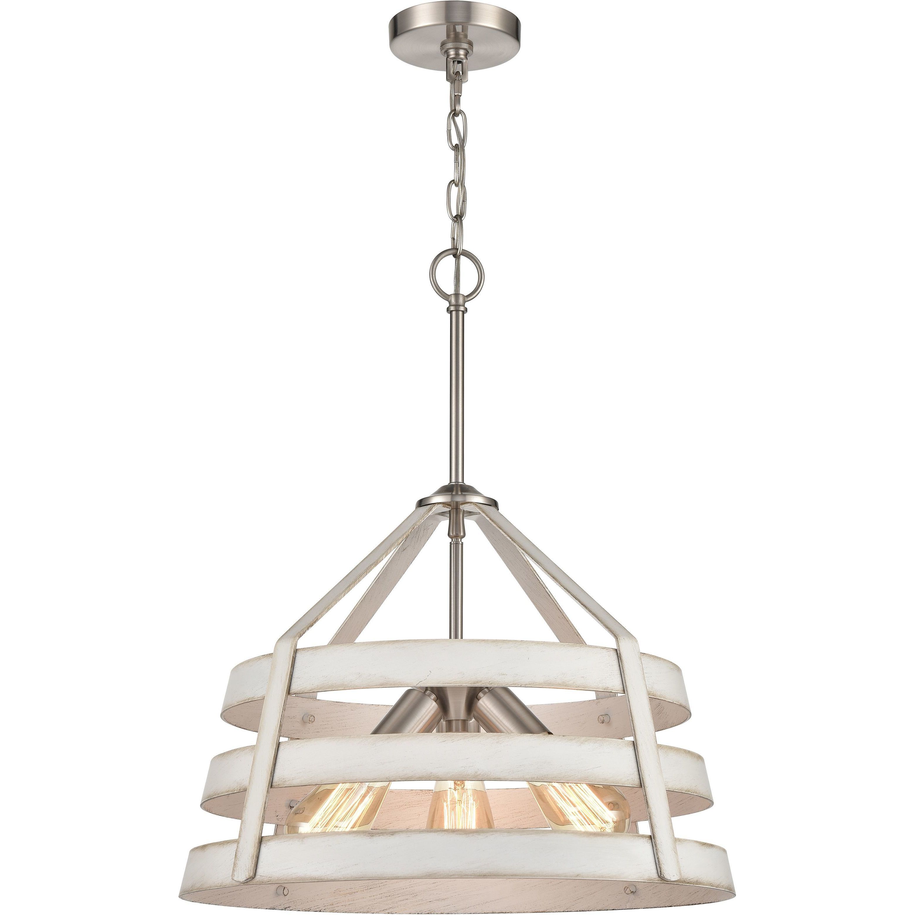 Brigantine 3 Light 18.00 inch Chandelier