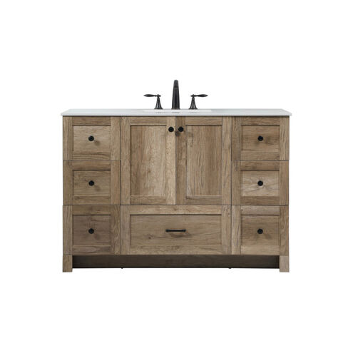 Soma 48 X 19 X 34 inch Natural Oak Vanity Sink Set