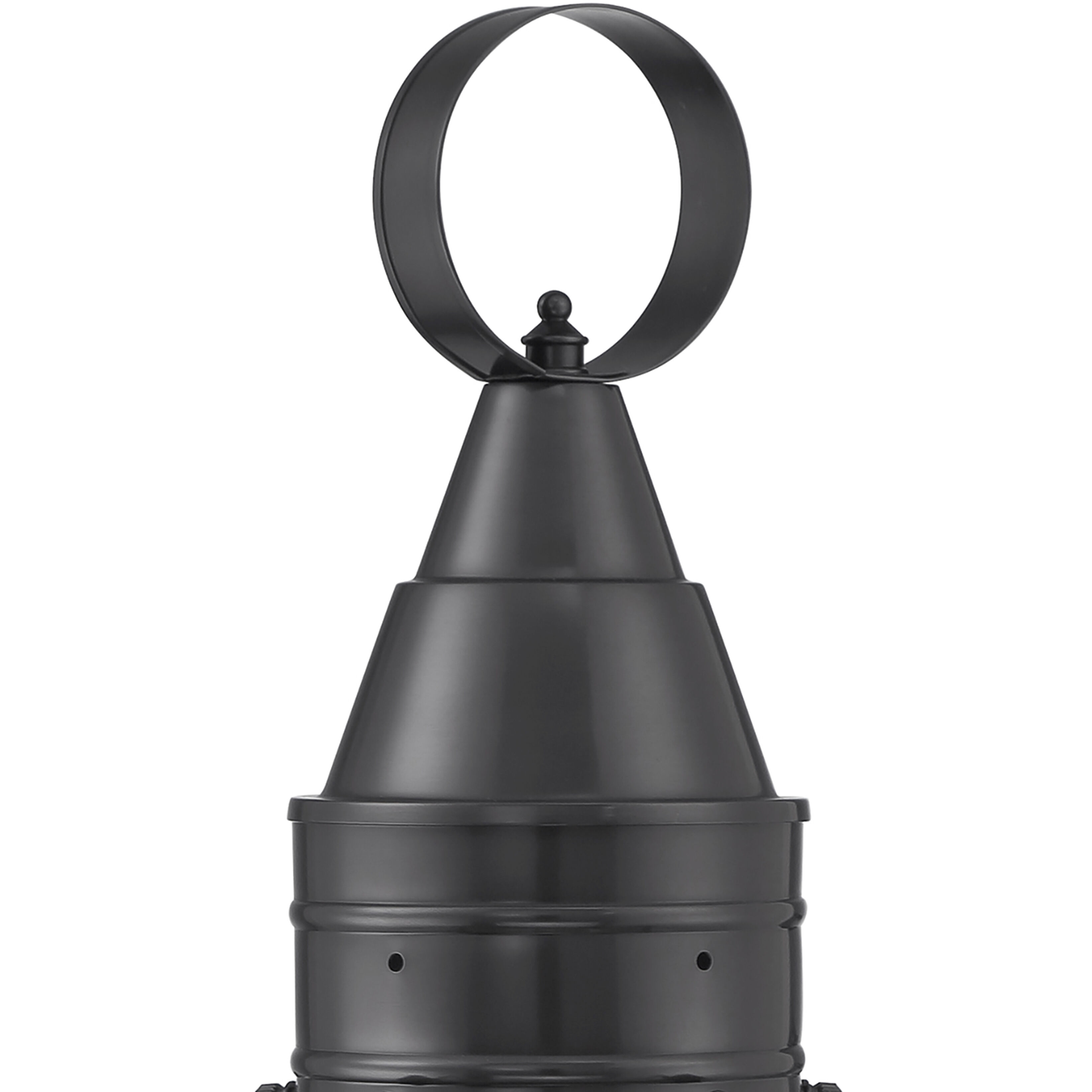 Classic Onion 1 Light 17.5 inch Gunmetal Outdoor Post Light