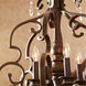 San Miguel 4 Light 18.5 inch Vintage Copper Mini Chandelier Ceiling Light