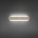 Magnate LED 19 inch Beige Travertine and Aged Brass Bath Vanity & Wall Light