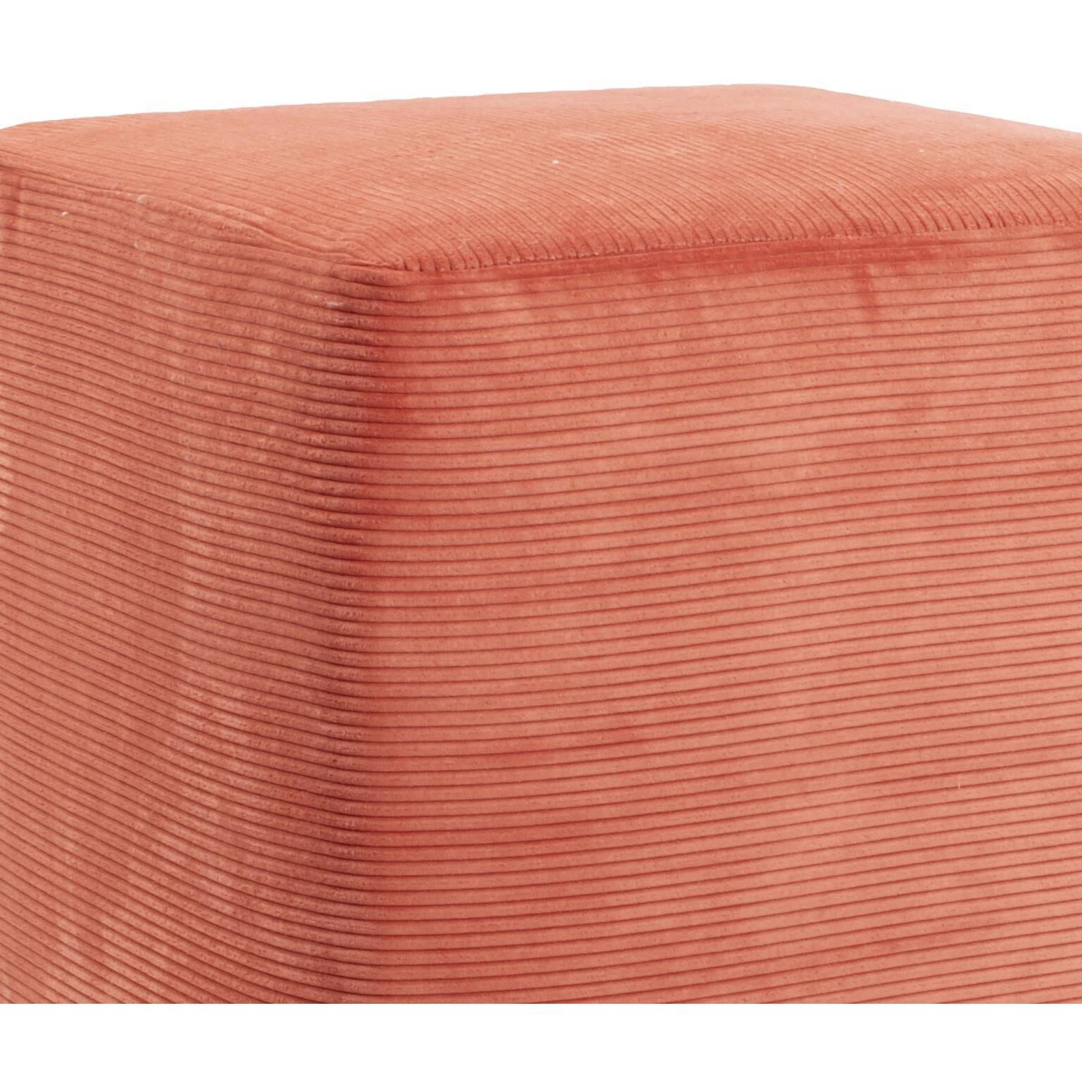 Pana Universal 18 inch Terracotta Ottoman