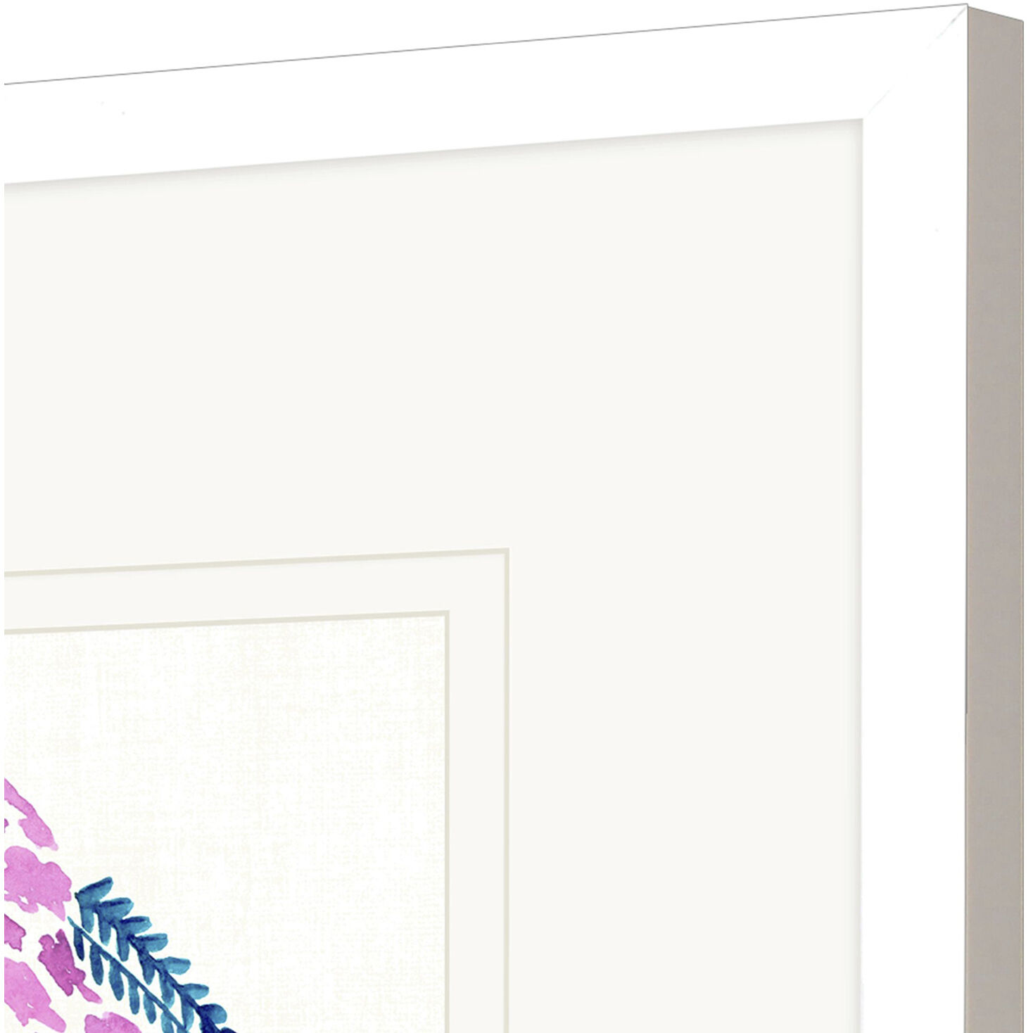 Conversation Birds Multi and Pink and Blue and Green Framed Art, Propac