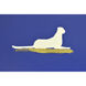 Makalu Gold Foil Wall Art, Set of 3