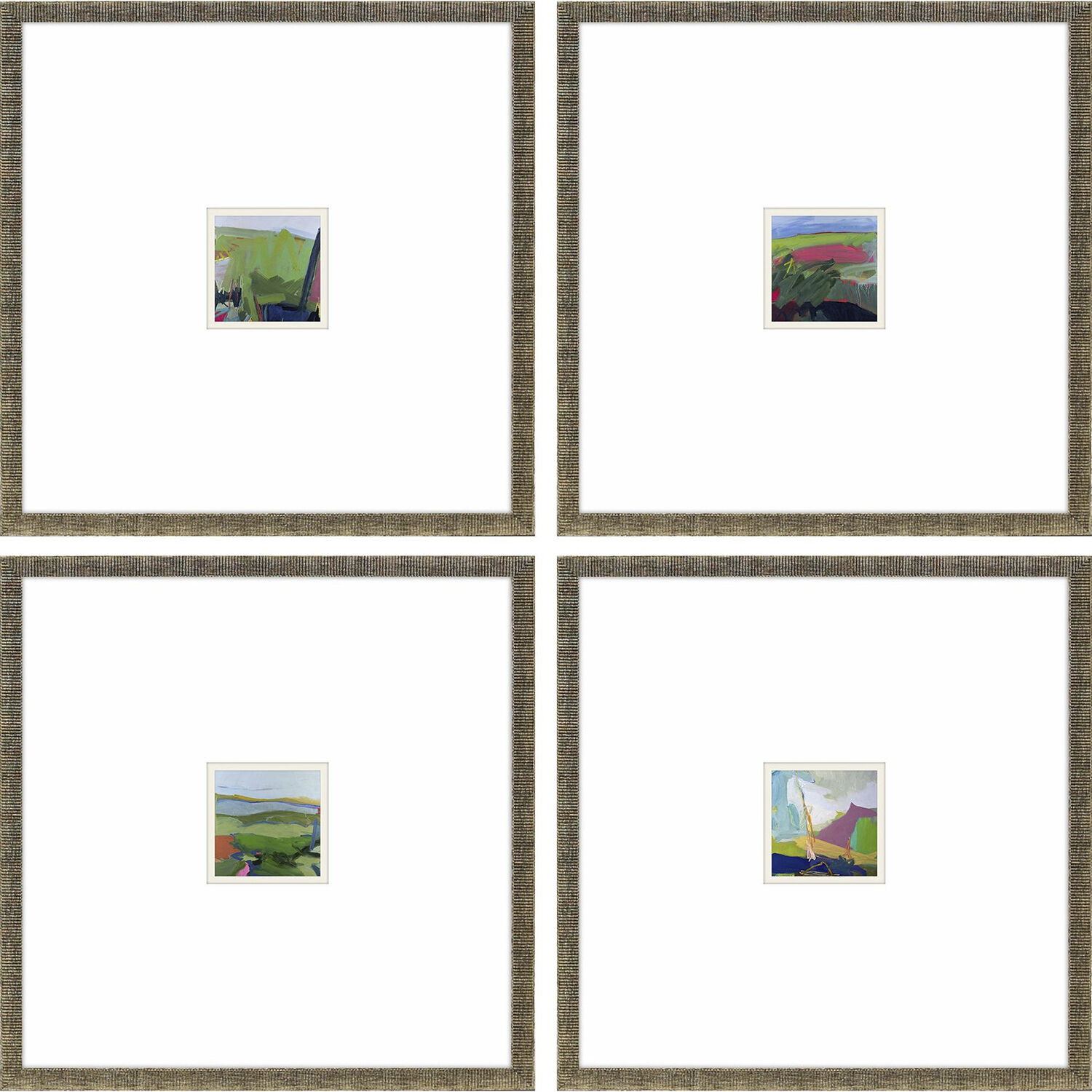 Maker of All Things Blue and Green and Pink and Purple Framed Art