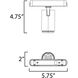 Continuum - Track 1 Light 120 White Track Light Ceiling Light