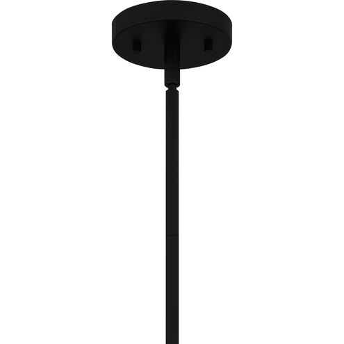 Gallagher 5 Light 28 inch Matte Black Chandelier Ceiling Light