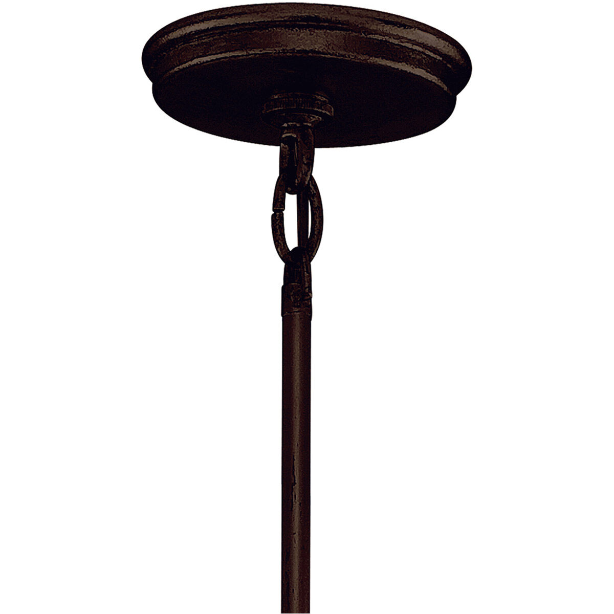 Vertigo 1 Light 9 inch Bronze / Gold Leaf Mini-Pendant Ceiling Light 