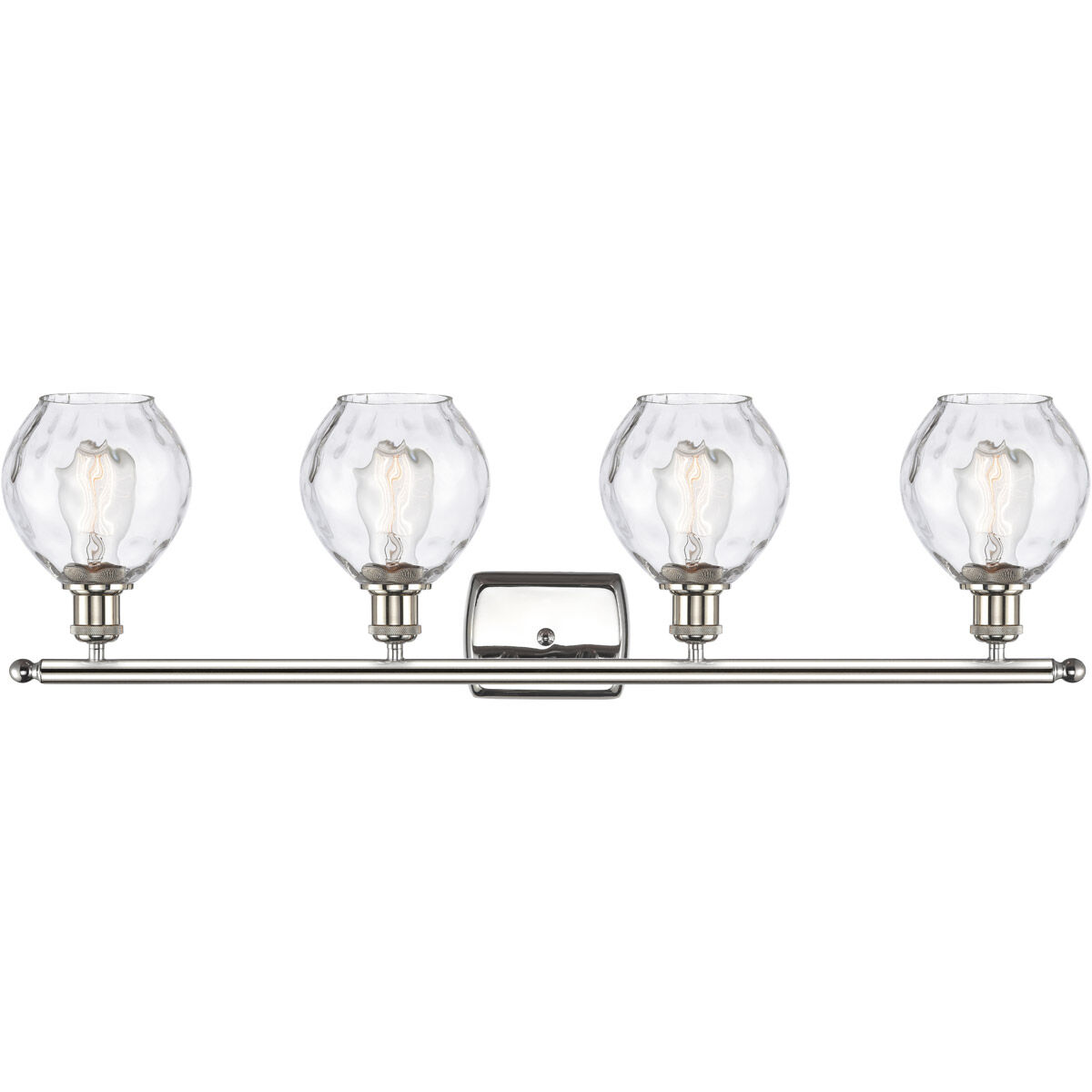 Ballston Small Waverly LED 36 inch Polished Nickel Bath Vanity Light Wall Light, Ballston