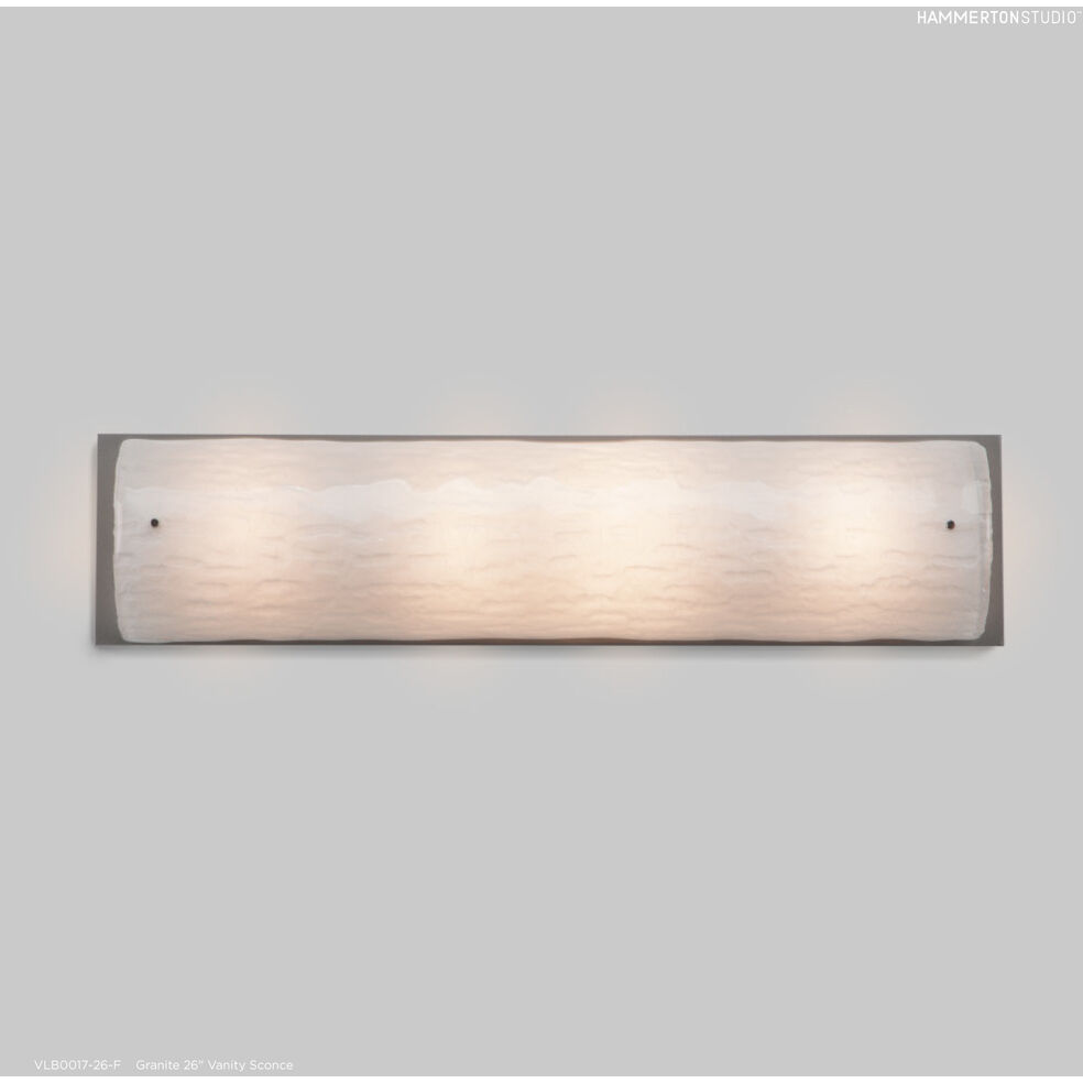 Textured Glass 2 Light 6 inch Burnished Bronze Cover Sconce Wall Light in Rimelight Frosted