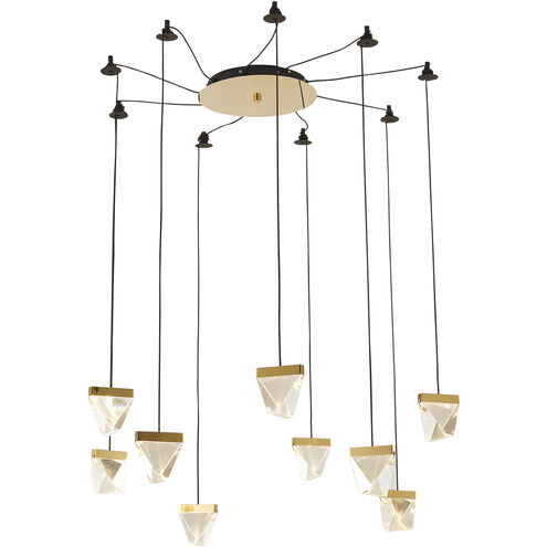 Canada LED 32 inch gold Chandelier Ceiling Light