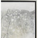Modern Blush Light Pink with White and Champagne Silver Framed Wall Art, II